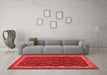 Traditional Red Washable Rugs