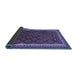 Sideview of Oriental Blue Traditional Rug, con2247blu