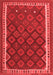 Oriental Red Traditional Area Rugs