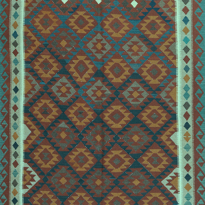 Machine Washable Oriental Light Blue Traditional Rug, wshcon2247lblu