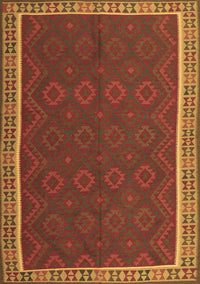 Oriental Brown Traditional Rug, con2248brn