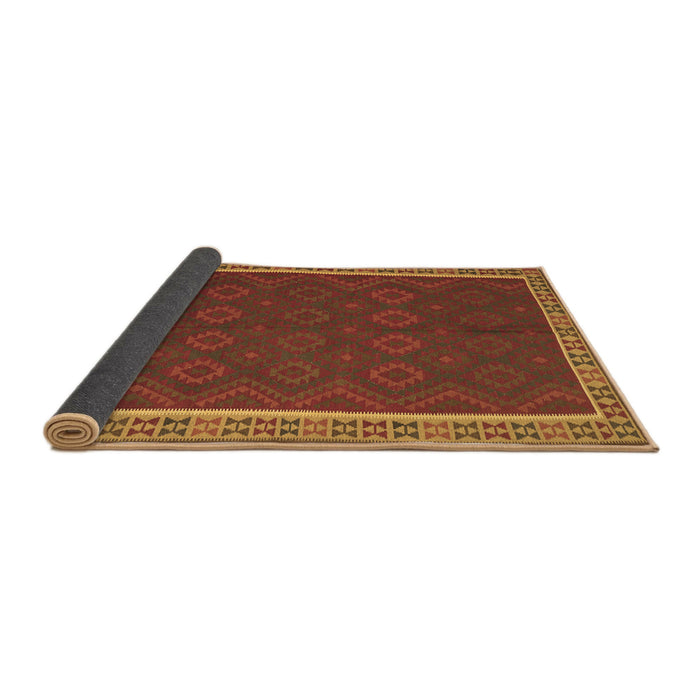 Sideview of Oriental Brown Traditional Rug, con2248brn
