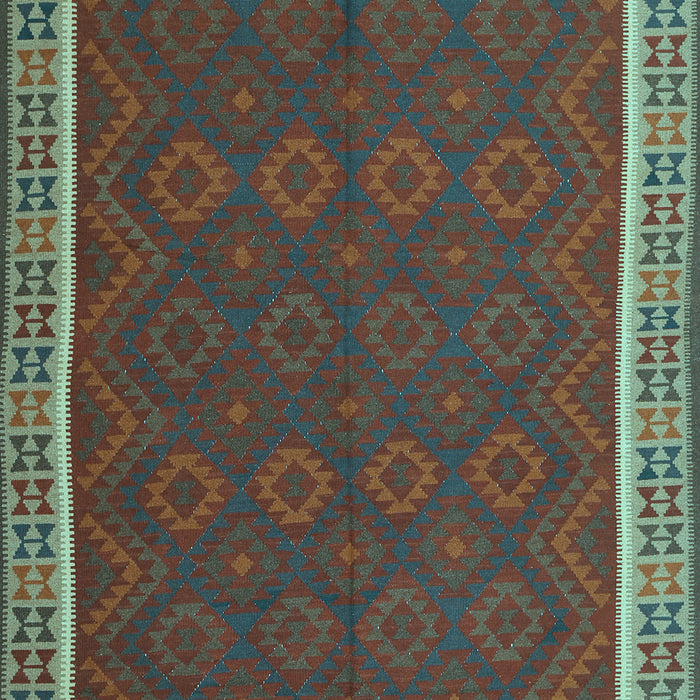 Oriental Light Blue Traditional Rug, con2248lblu