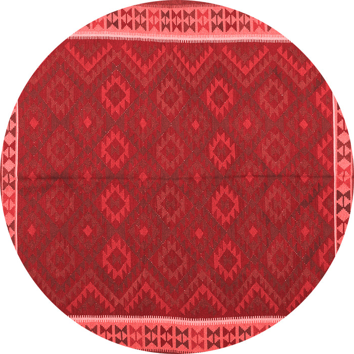 Machine Washable Oriental Red Traditional Rug, wshcon2248red