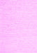 Machine Washable Solid Pink Modern Rug, wshcon2249pnk