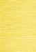 Machine Washable Solid Yellow Modern Rug, wshcon2249yw