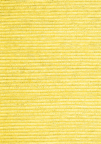 Solid Yellow Modern Rug, con2249yw