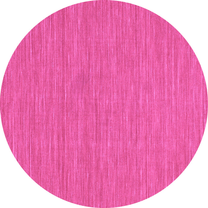 Round Machine Washable Abstract Purple Contemporary Area Rugs, wshcon224pur