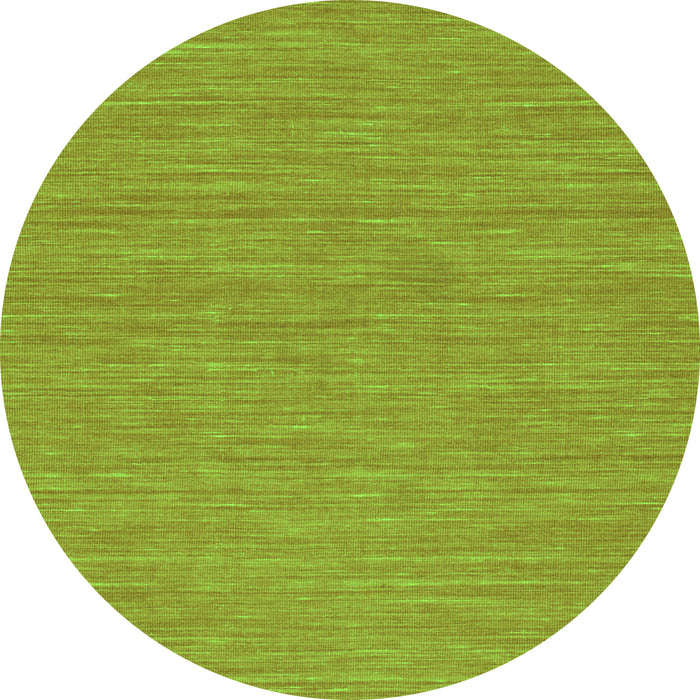 Square Abstract Green Contemporary Rug, con224grn