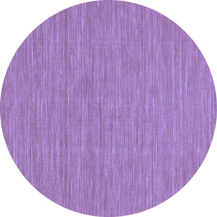 Round Abstract Blue Contemporary Rug, con224blu