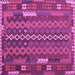 Square Oriental Purple Traditional Rug, con2250pur