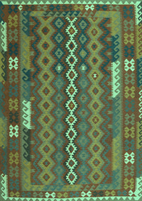 Oriental Turquoise Traditional Rug, con2250turq