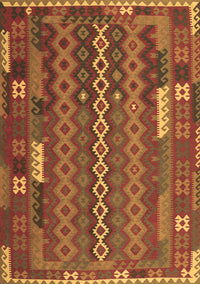 Oriental Brown Traditional Rug, con2250brn