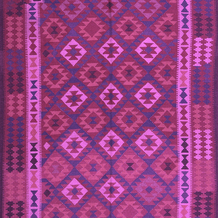 Machine Washable Oriental Purple Traditional Area Rugs, wshcon2251pur