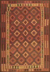 Oriental Brown Traditional Rug, con2251brn