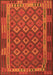 Oriental Orange Traditional Rug, con2251org