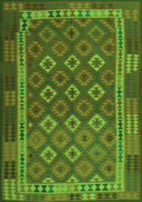 Oriental Green Traditional Rug, con2251grn