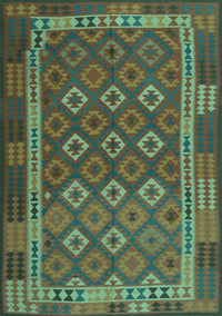 Oriental Turquoise Traditional Rug, con2251turq