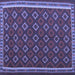 Square Oriental Blue Traditional Rug, con2252blu