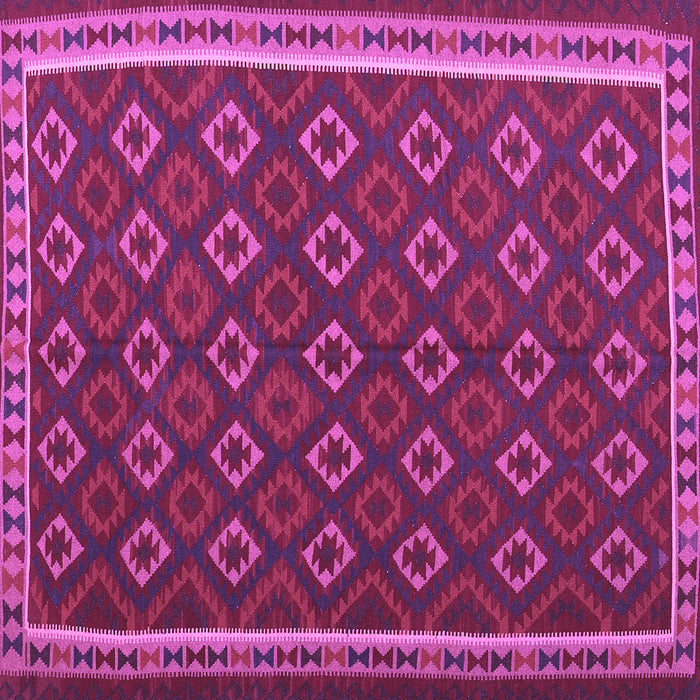 Square Oriental Purple Traditional Rug, con2252pur