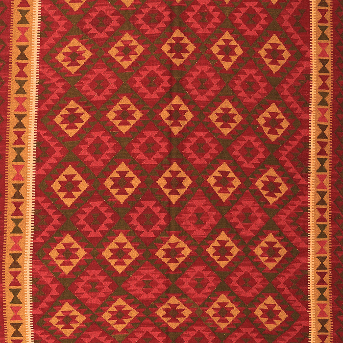 Oriental Orange Traditional Rug, con2252org