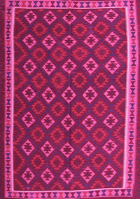 Oriental Pink Traditional Rug, con2252pnk