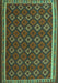 Oriental Turquoise Traditional Rug, con2252turq