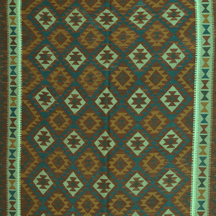 Oriental Turquoise Traditional Rug, con2252turq