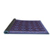 Sideview of Oriental Blue Traditional Rug, con2252blu