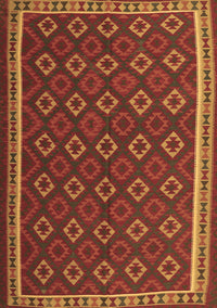 Oriental Brown Traditional Rug, con2252brn