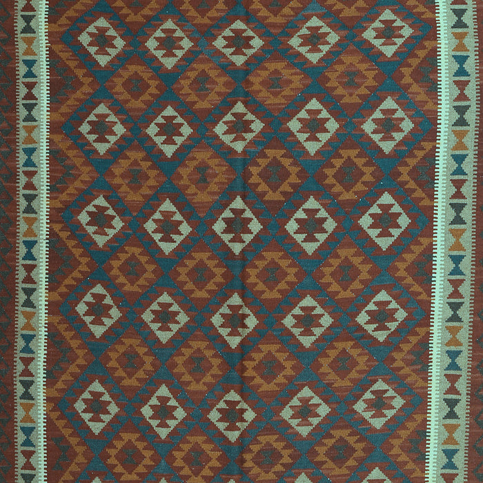 Machine Washable Oriental Light Blue Traditional Rug, wshcon2252lblu