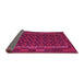 Sideview of Oriental Pink Traditional Rug, con2253pnk