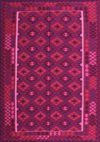 Oriental Pink Traditional Rug, con2253pnk