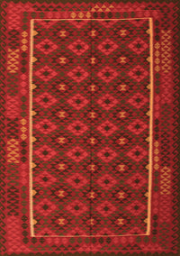 Oriental Orange Traditional Rug, con2253org