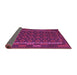 Sideview of Oriental Purple Traditional Rug, con2253pur