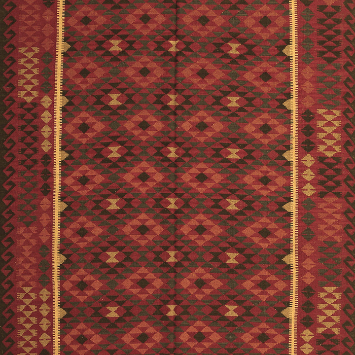 Oriental Brown Traditional Rug, con2253brn