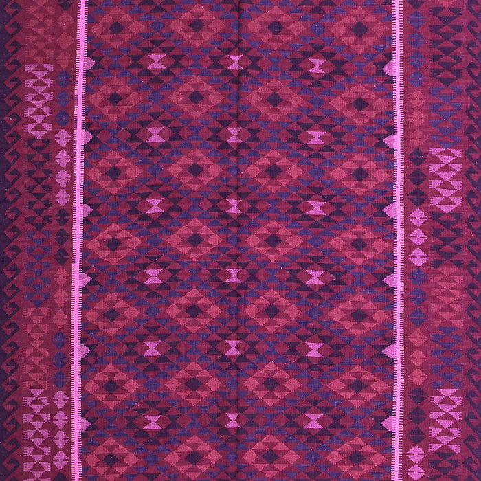 Machine Washable Oriental Purple Traditional Area Rugs, wshcon2253pur