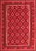 Oriental Red Traditional Area Rugs