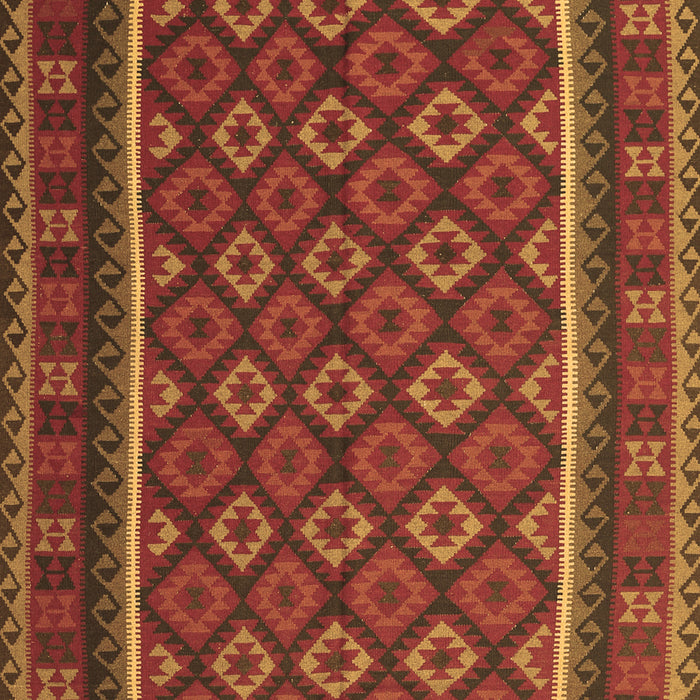 Oriental Brown Traditional Rug, con2254brn