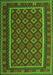 Oriental Green Traditional Rug, con2254grn