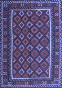 Oriental Blue Traditional Rug, con2254blu