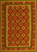 Oriental Yellow Traditional Rug, con2254yw