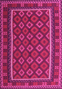 Oriental Pink Traditional Rug, con2254pnk