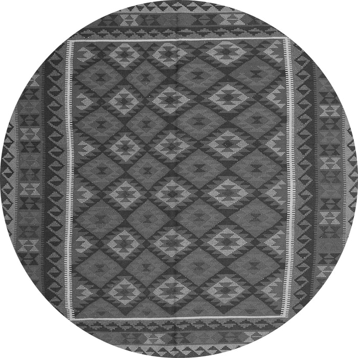 Machine Washable Oriental Gray Traditional Rug, wshcon2254gry