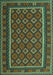 Oriental Turquoise Traditional Rug, con2254turq