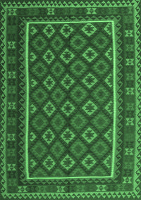 Oriental Emerald Green Traditional Rug, con2254emgrn