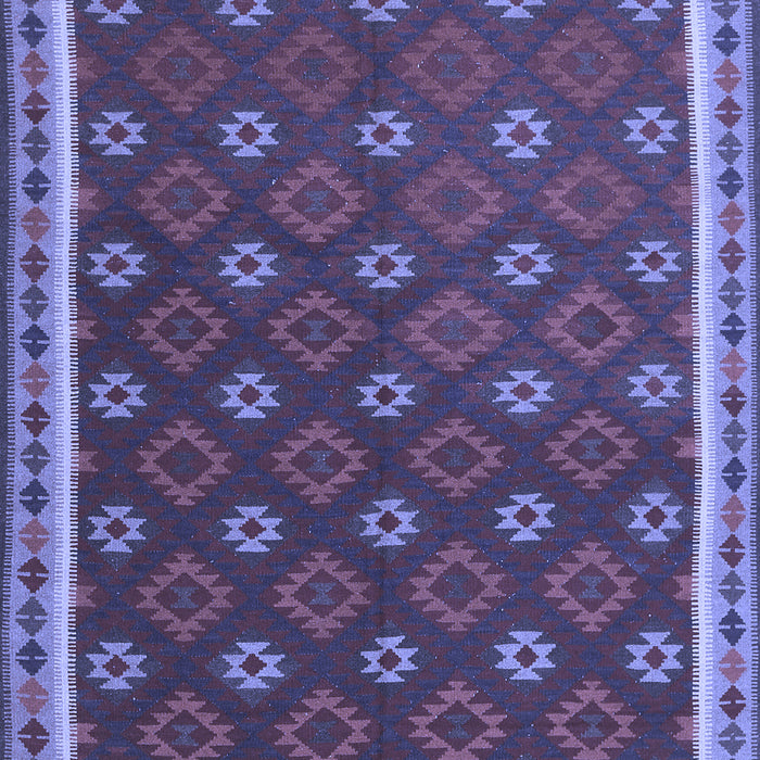 Machine Washable Oriental Blue Traditional Rug, wshcon2255blu