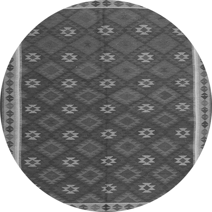 Machine Washable Oriental Gray Traditional Rug, wshcon2255gry