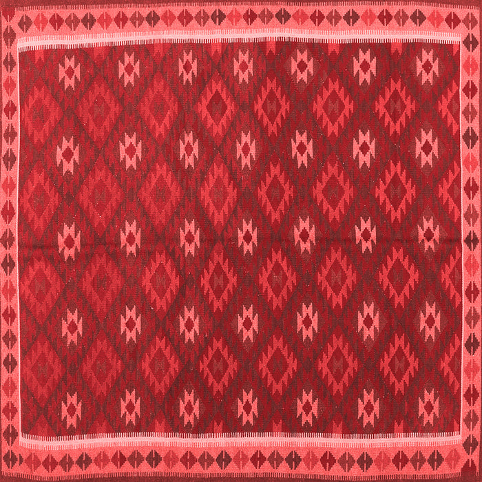 Machine Washable Oriental Red Traditional Rug, wshcon2255red
