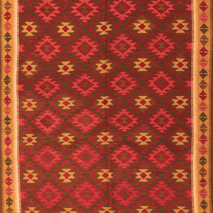 Oriental Orange Traditional Rug, con2255org